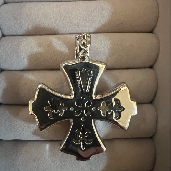 Judith Ripka sterling silver pendant - Picture 3 of 6